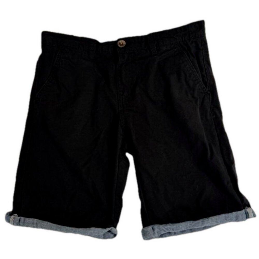 Urban Heritage Resort Size 28 Mens Black Blue Dressy Casual Summer Shorts